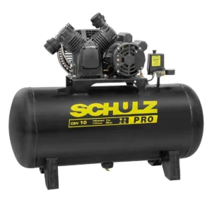 Compressor de Ar Schulz 105,50L PRO CSV 10/110 10PCM / 140PSI 2CV Monofásico 220V